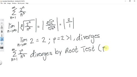 ratio test and dropping radicals|ratio and root test formula.